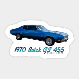 1970 Buick GS 455 Stage 1 Coupe Sticker